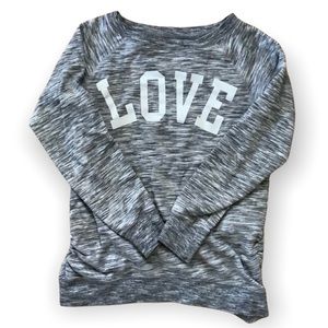 3/$30🤰Maternity sweatshirt, heather gray, S